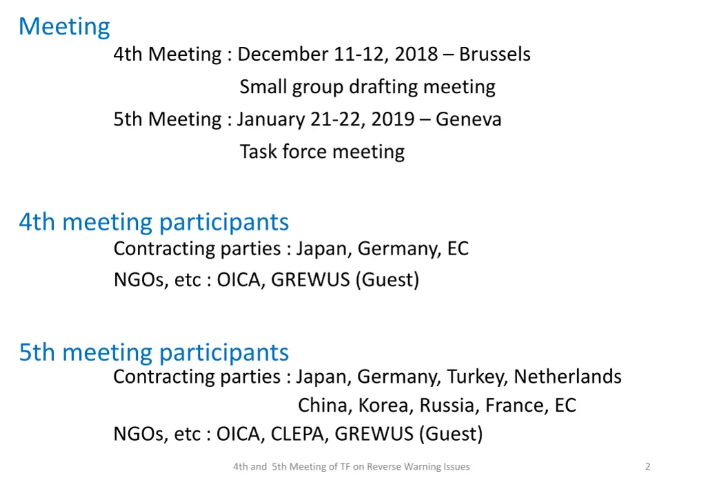 meeting
