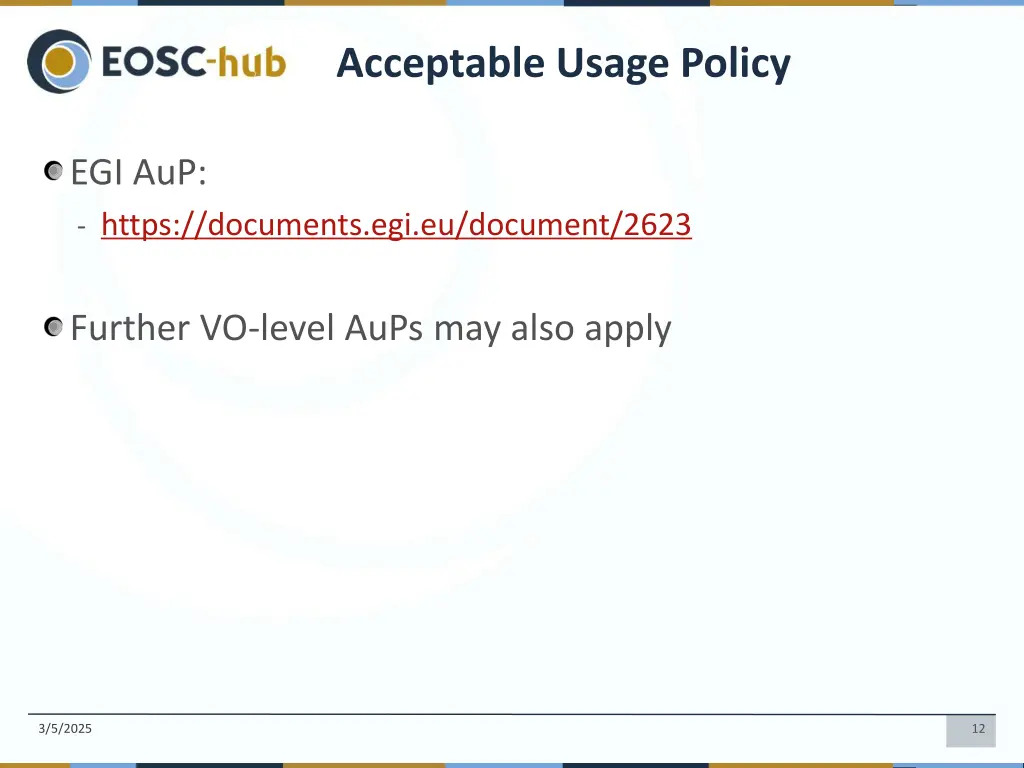 acceptable usage policy