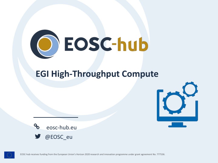 egi high throughput compute