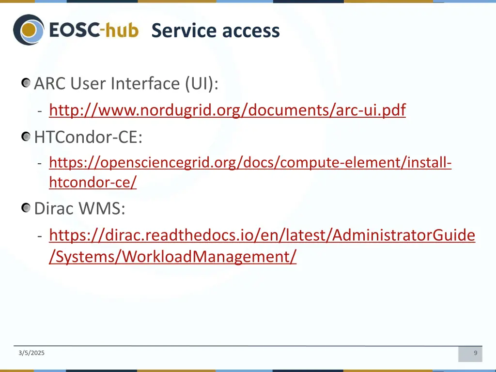 service access