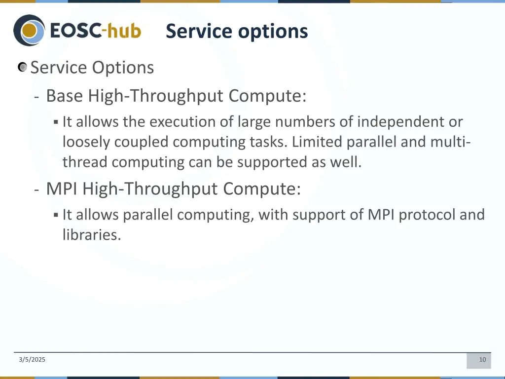 service options