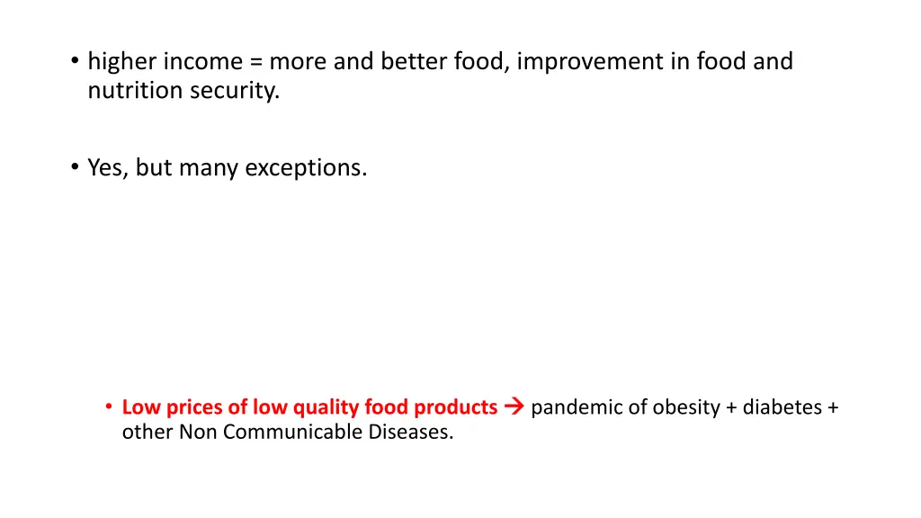 higher income more and better food improvement 3