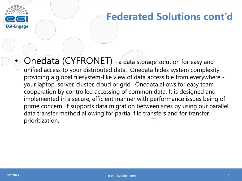 federated solutions cont d 1
