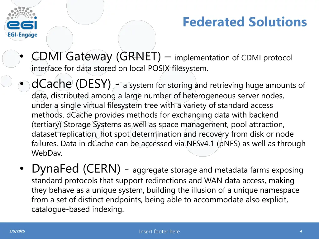federated solutions