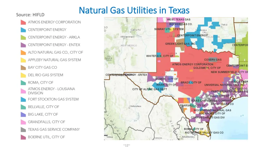 natural gas utilities in texas natural