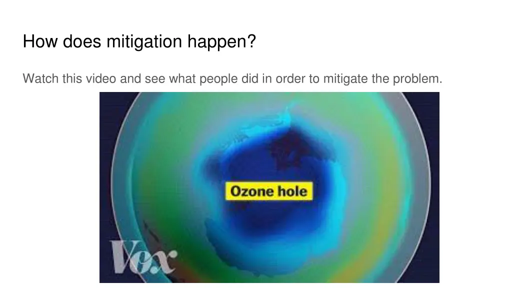 how does mitigation happen