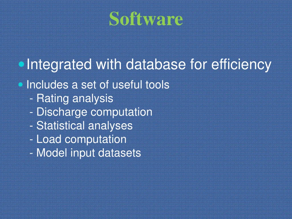 software