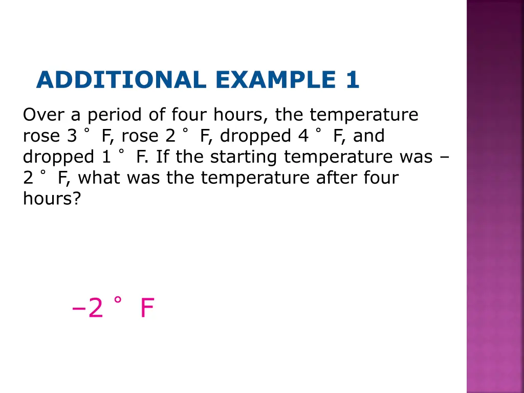 additional example 1