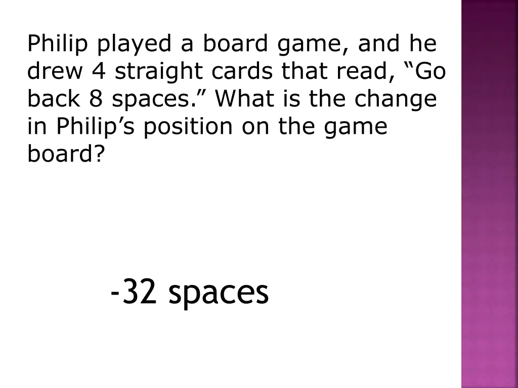 philip played a board game and he drew 4 straight