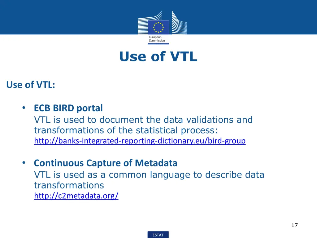 use of vtl