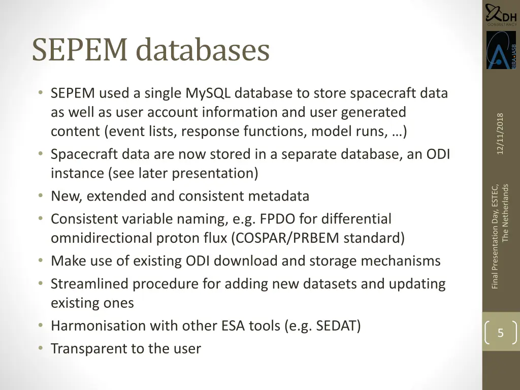 sepem databases