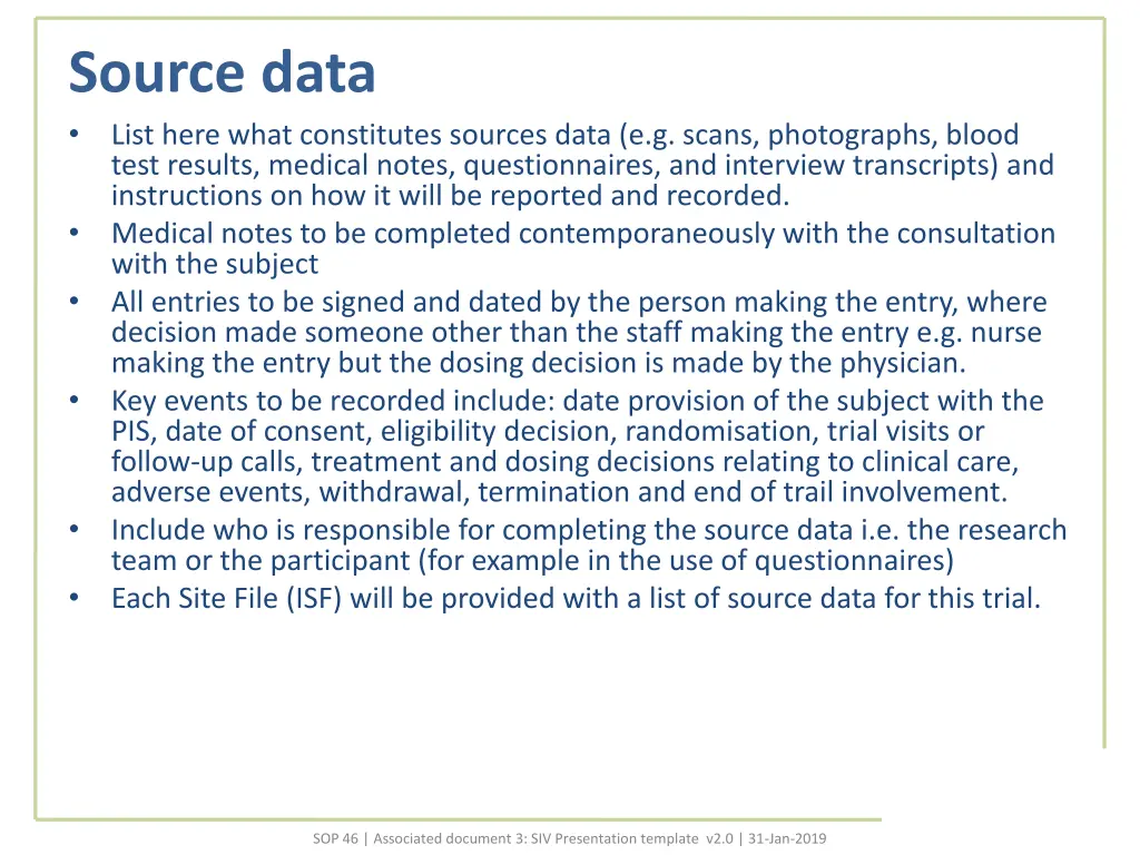 source data list here what constitutes sources