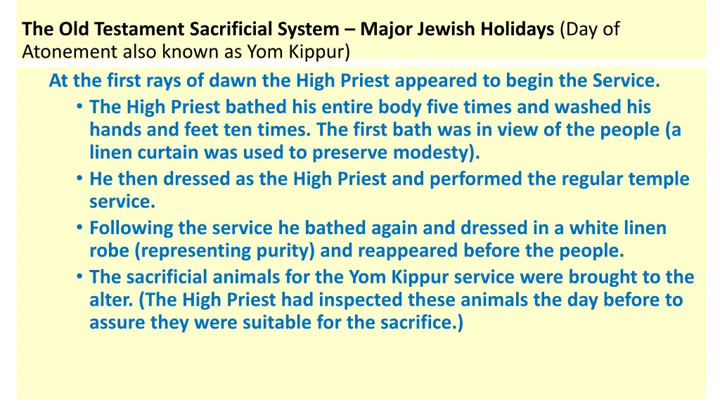 the old testament sacrificial system major jewish 1