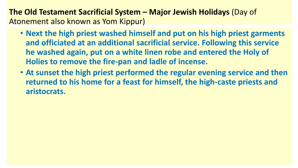 the old testament sacrificial system major jewish 8