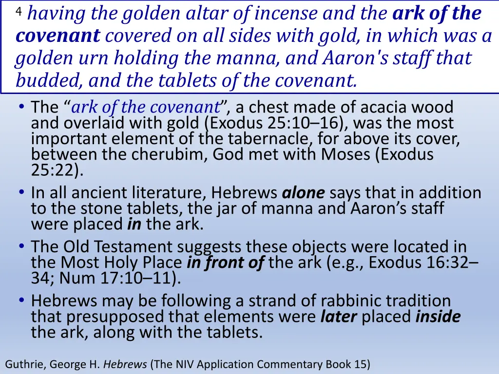 4 having the golden altar of incense 3