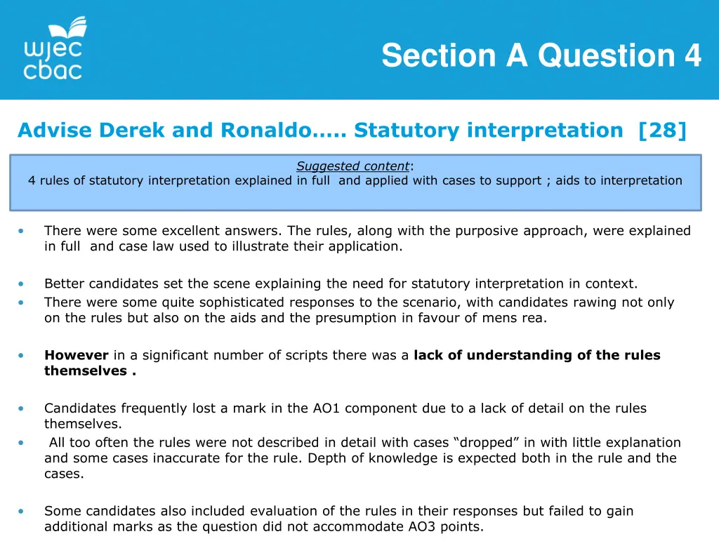 section a question 4
