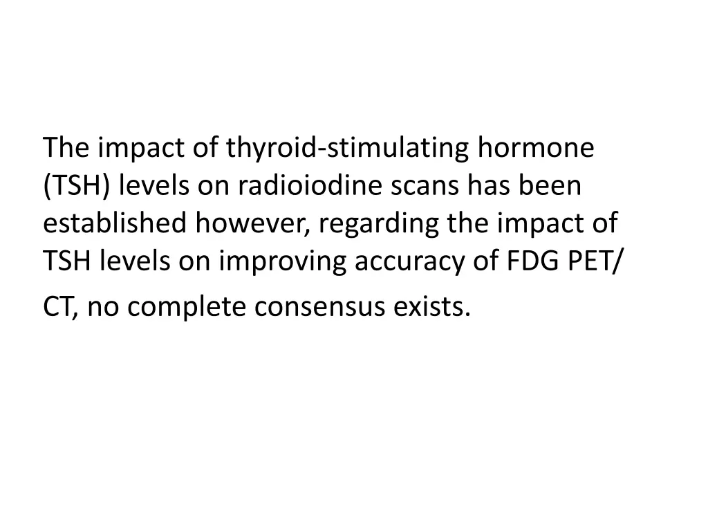 the impact of thyroid stimulating hormone