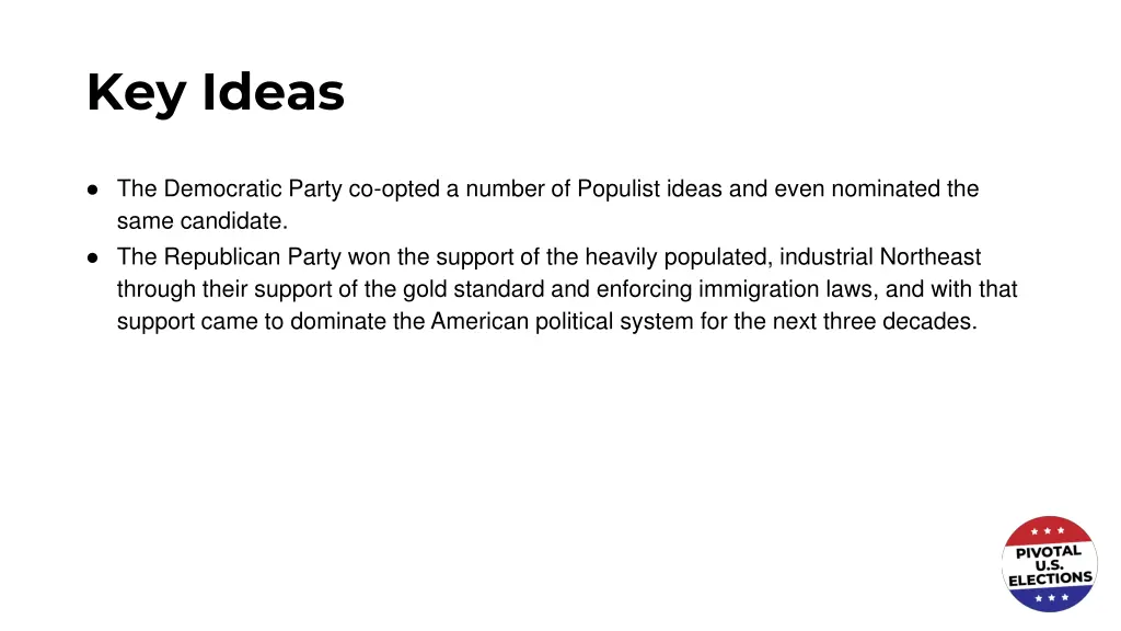 key ideas 1