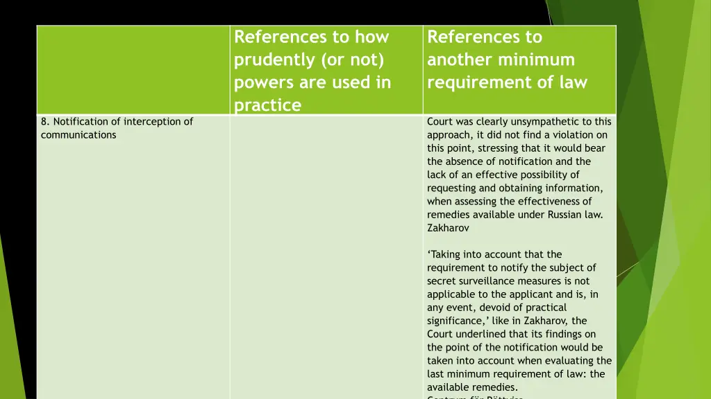 references to how prudently or not powers 7
