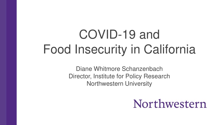 covid 19 and food insecurity in california