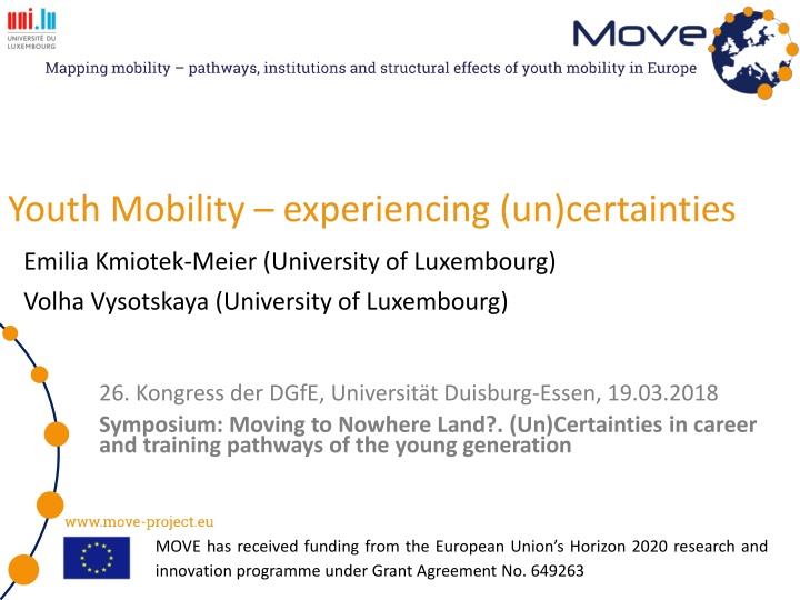 youth mobility experiencing un certainties