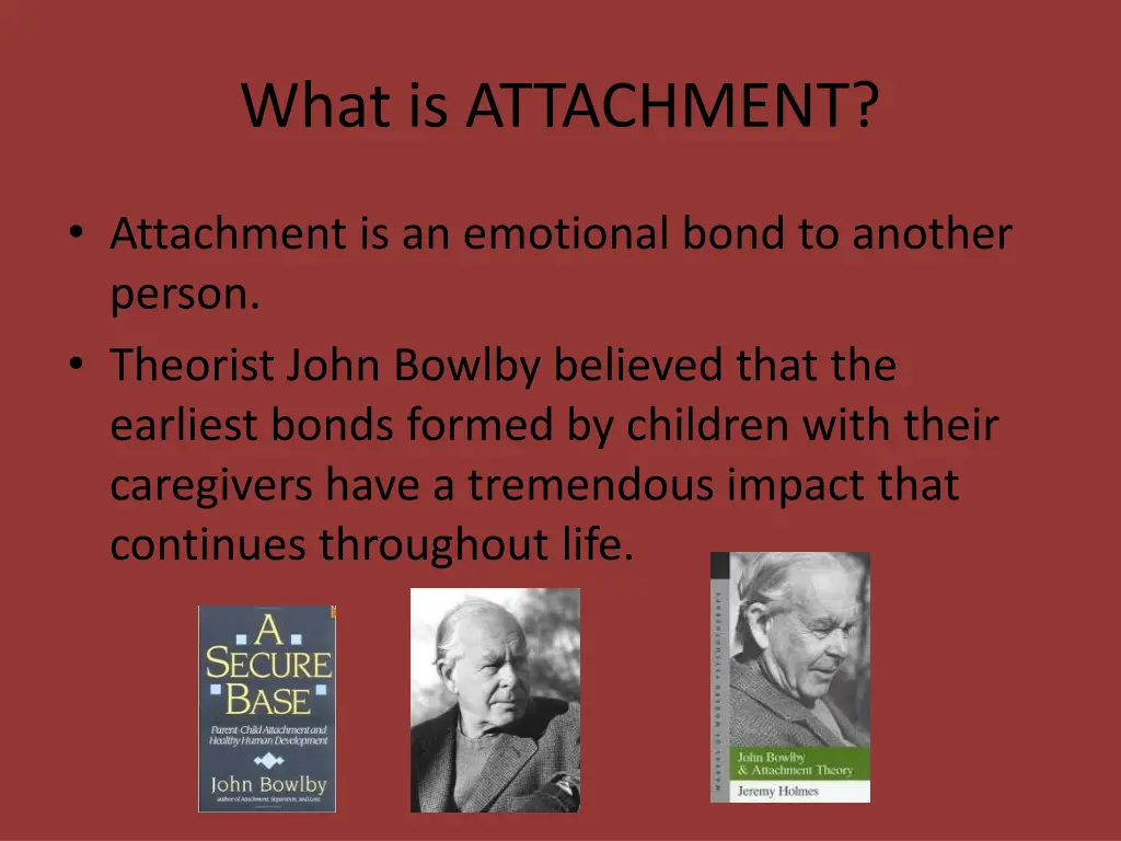 what is attachment