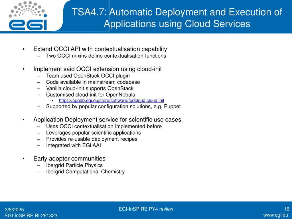 tsa4 7 automatic deployment and execution