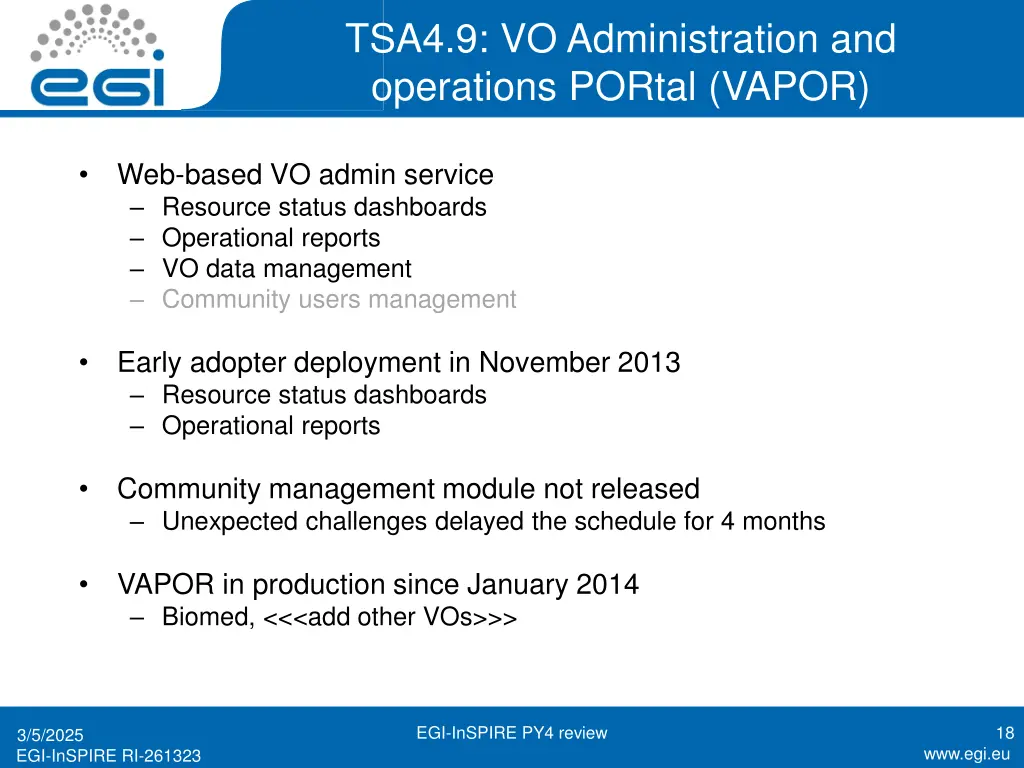 tsa4 9 vo administration and operations portal