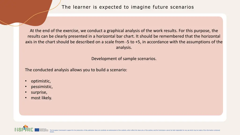 the learner is expected to imagine future 12