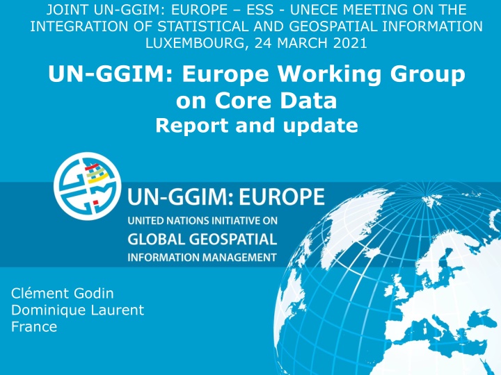 joint un ggim europe ess unece meeting