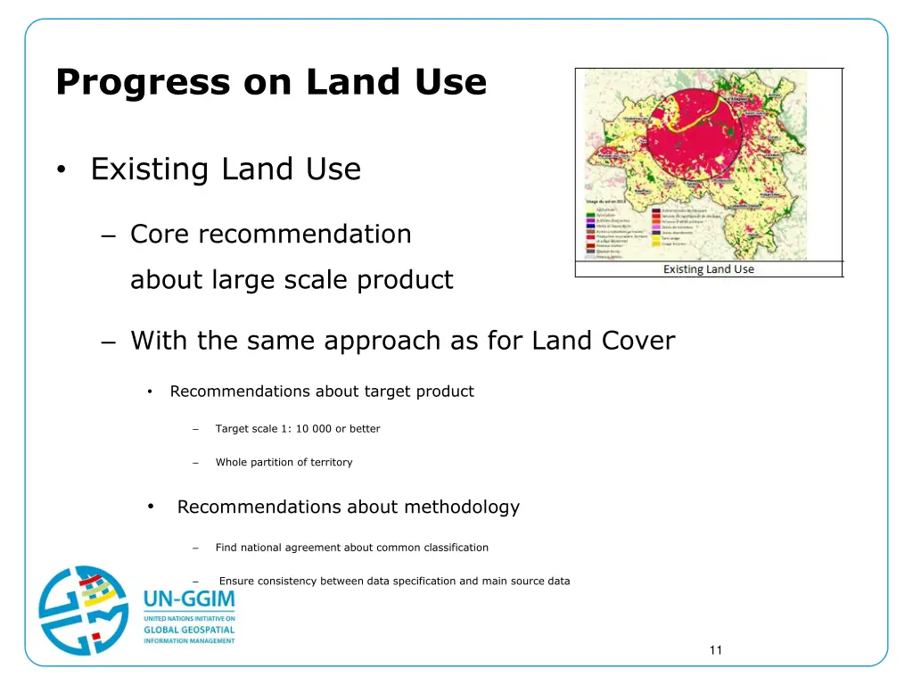 progress on land use 1