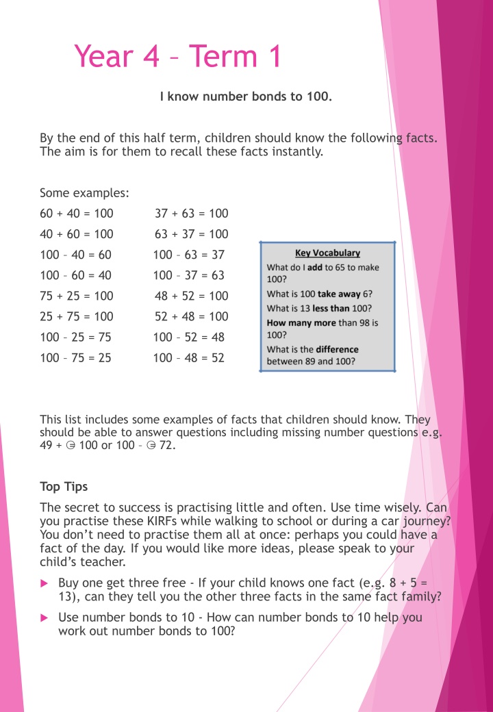 year 4 term 1