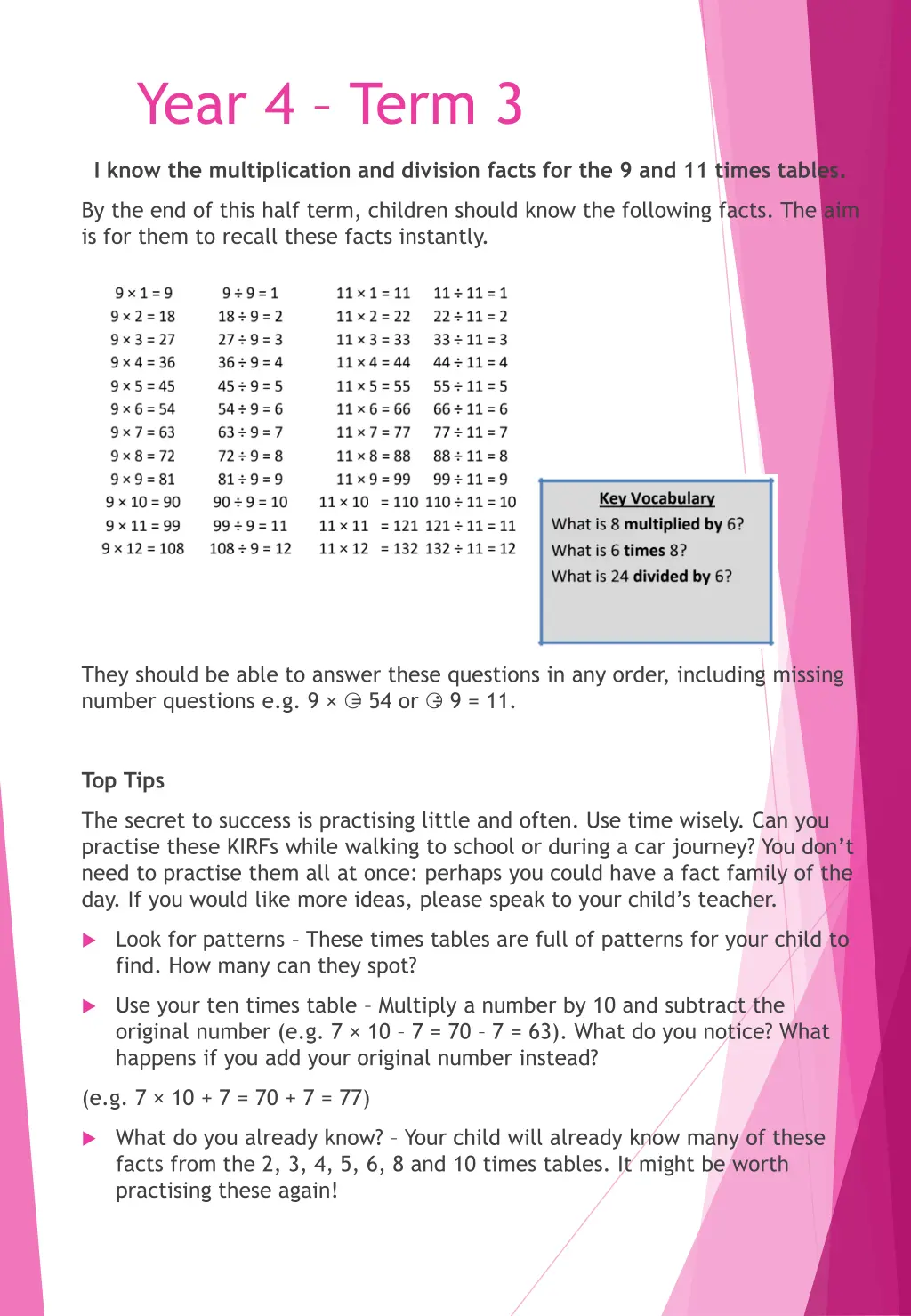 year 4 term 3