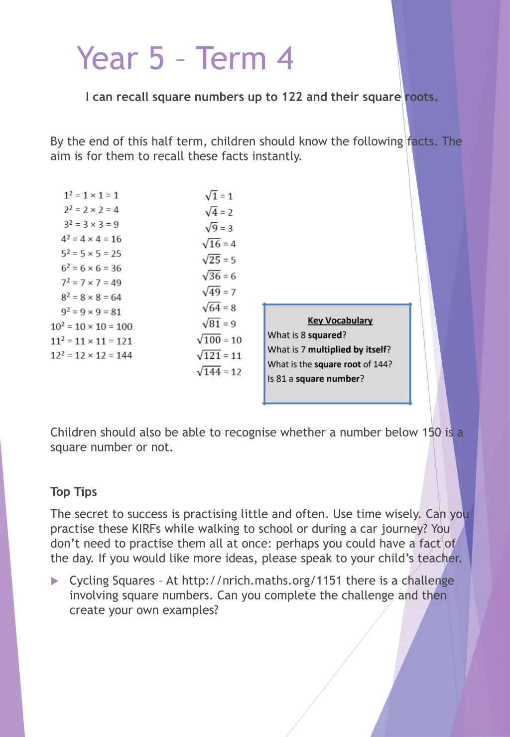 year 5 term 4