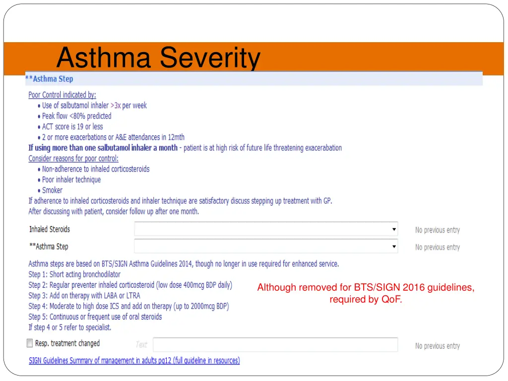 asthma severity