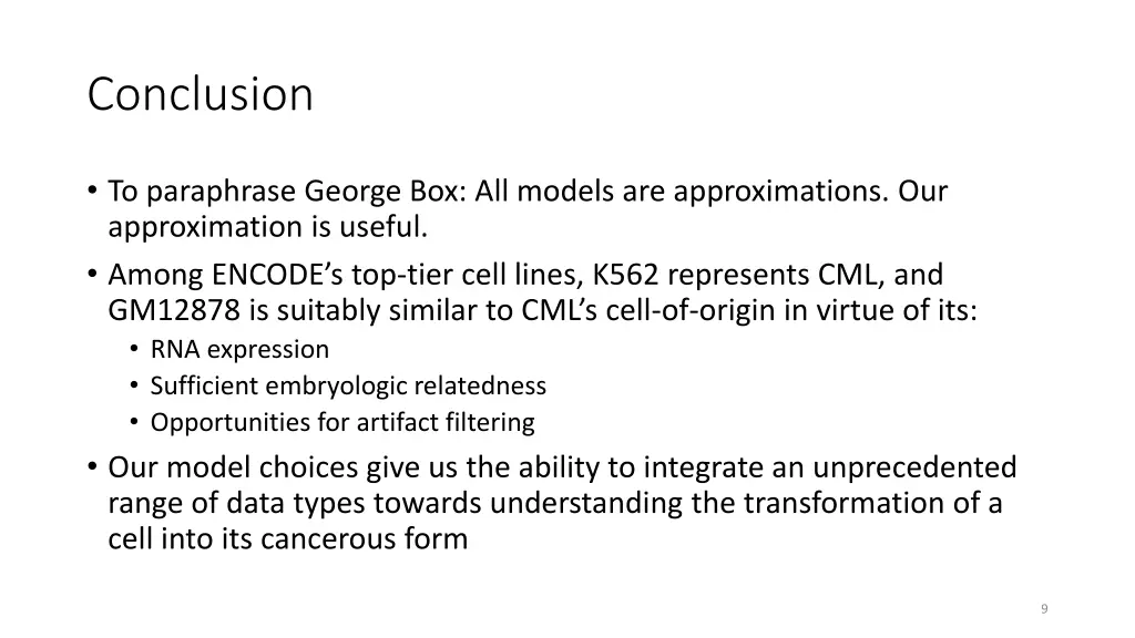 conclusion