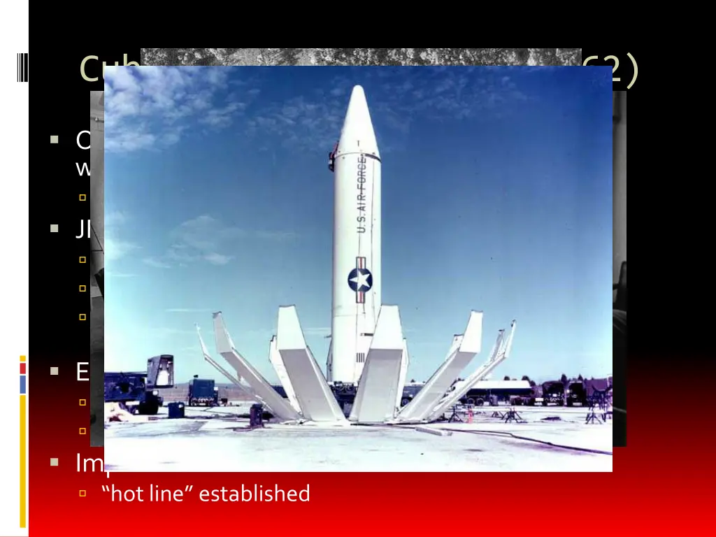 cuban missile crisis 1962