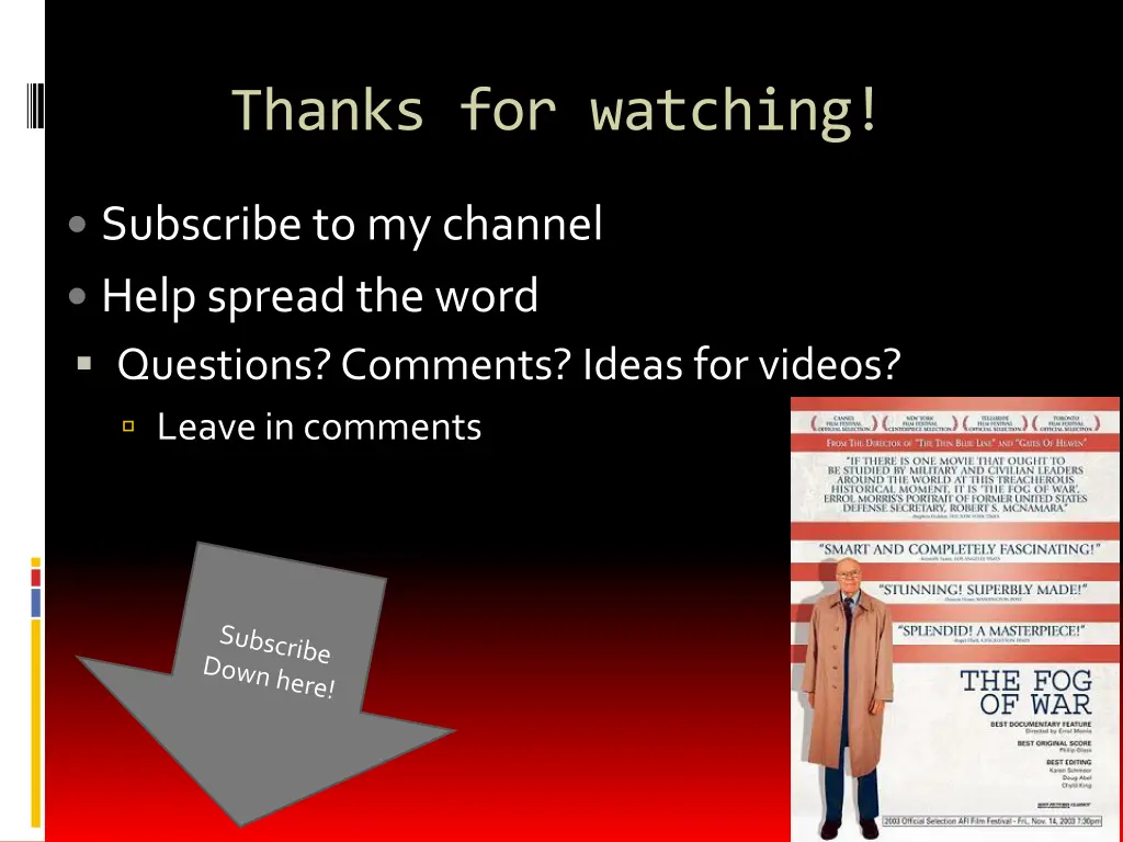 thanks for watching