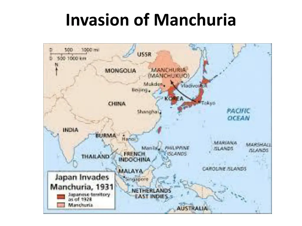 invasion of manchuria