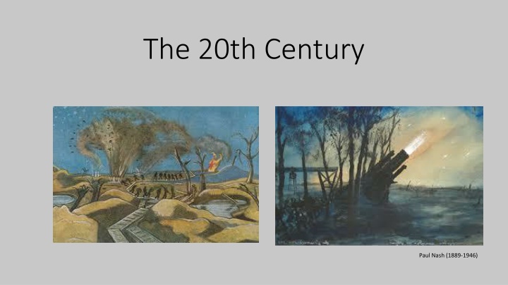 the 20th century