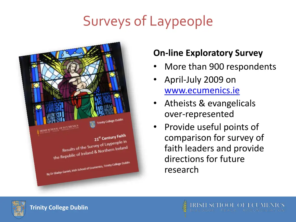 surveys of laypeople