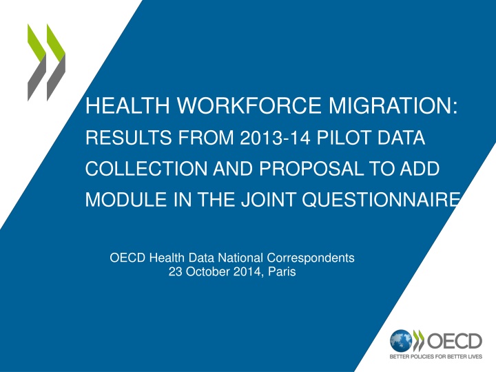 health workforce migration results from 2013