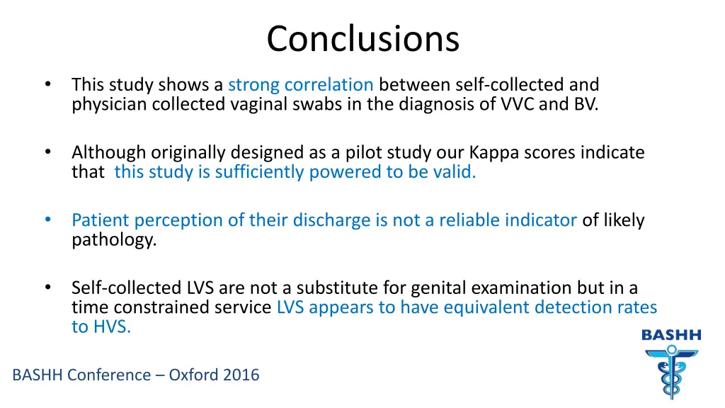 conclusions