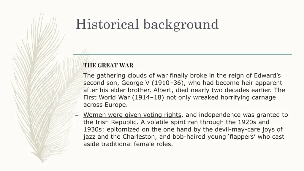 historical background 4