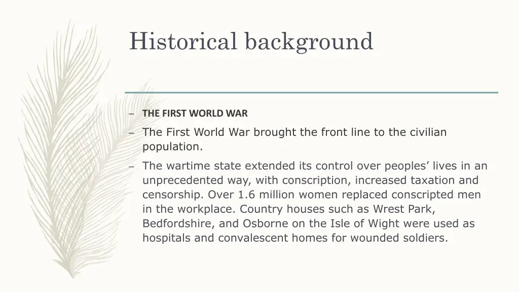 historical background 5