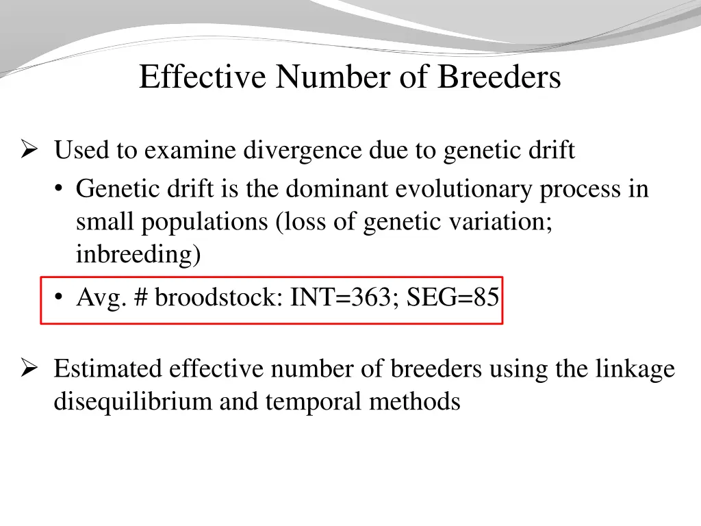 effective number of breeders
