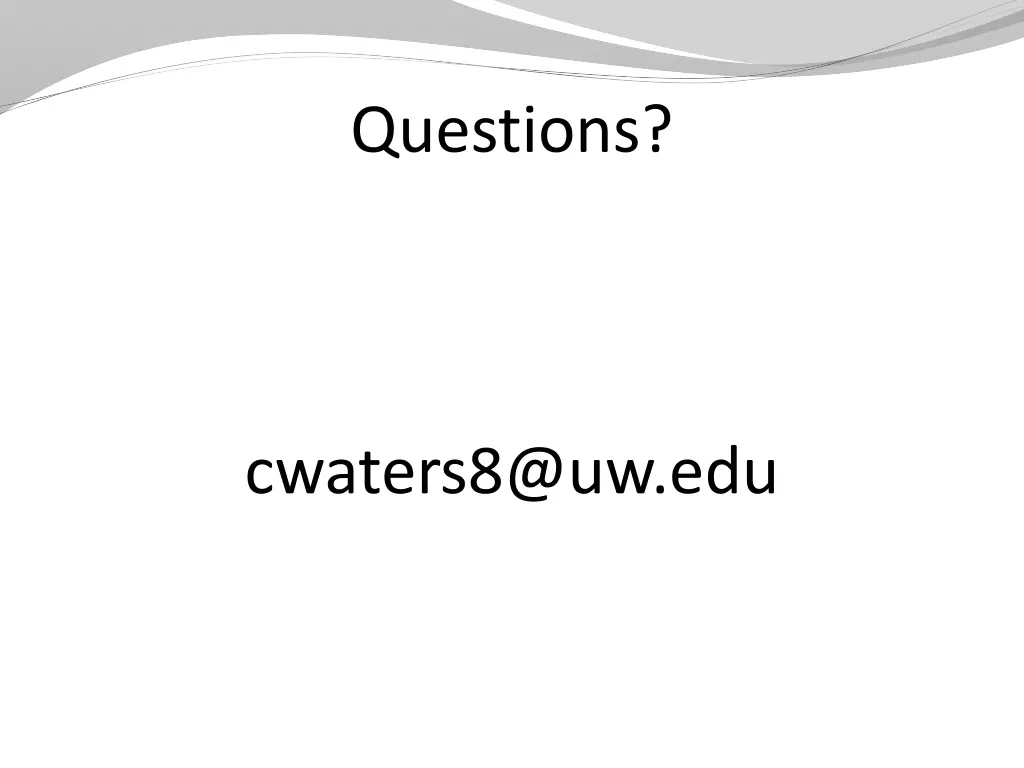 questions