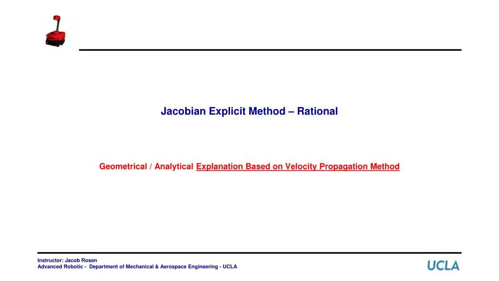 jacobian explicit method rational 1