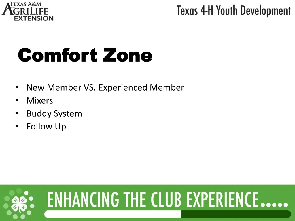 comfort zone comfort zone