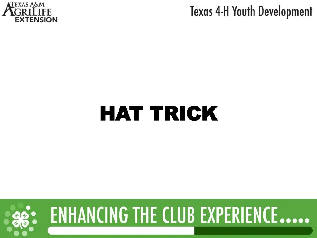 hat trick hat trick
